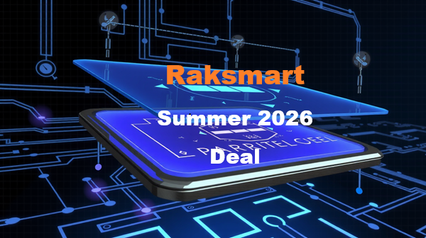 RAKsmart Summer 2026 VPS pricing table